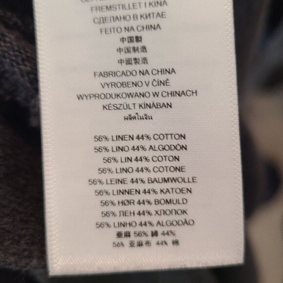 Michael Michael Kors Women's  Knit Linen blend Button Up Cardigan Gray Size S - Picture 8 of 8